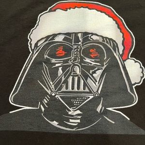 Santa Darth Vader men’s Christmas T-shirt - small